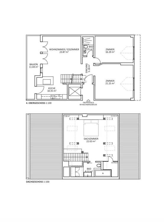 Sanierte moderne stilvolle Maisonettewohnung im Herzen des St. Johann 13
