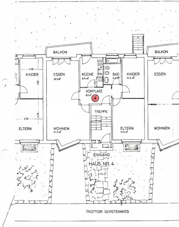 grosszügige 3.5-Zimmerwohnung mit Garage in Riehen 9