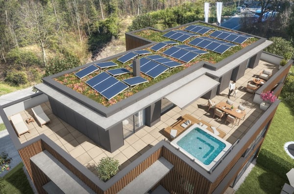 Das besondere Bijou: Einzigartige Attikawohnung in Bottmingen! 2