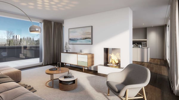 Das besondere Bijou: Einzigartige Attikawohnung in Bottmingen! 5