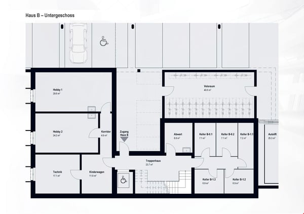 Jetzt fertiggestellt : Top-1.5-Zimmer-Wohnung mit privatem Garten ! B02 5