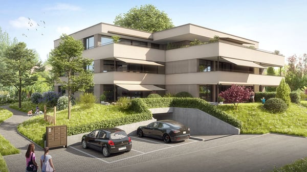 1.5-Zimmer-Spitzenwohnung in bester Lage mit interessanten Aussichten ! 2