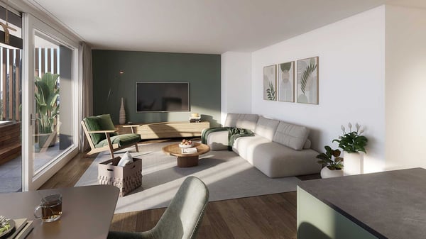 Exclusives Gartenparadies in Bottmingen - 1.5-Zimmer-Wohnung mit allem Komfort! 9