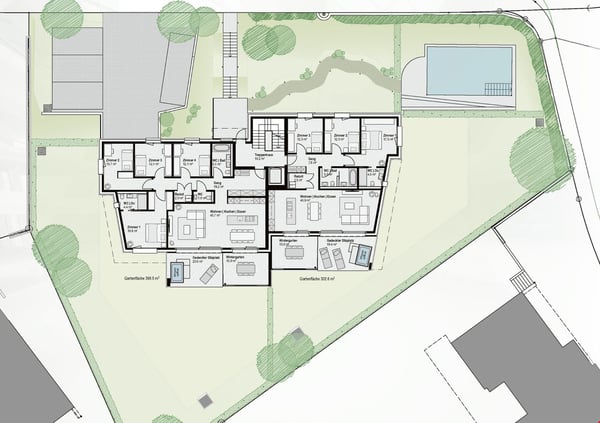 Exclusives Gartenparadies in Bottmingen - 1.5-Zimmer-Wohnung mit allem Komfort! 4