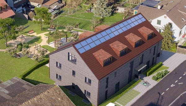 Traumwohnung für Singles & Paare : 1.5-Zimmer-Maisonette-Wohnung mit Wintergarten. B-1.1 2