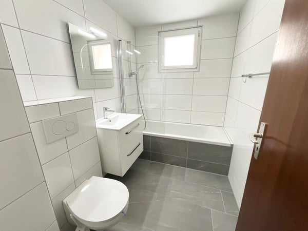Appartement rénové de 3 pièces avec terrasse et vue dégagée 2