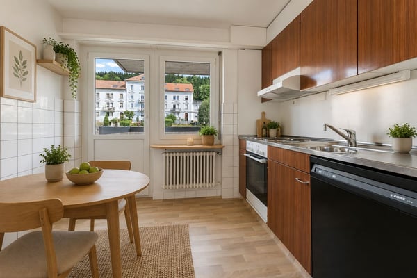 Appartement lumineux de 4.5 pièces au coeur de Tramelan, avec deux balcons et une vue dégagée 6