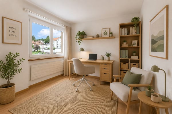 Appartement lumineux de 4.5 pièces au coeur de Tramelan, avec deux balcons et une vue dégagée 2