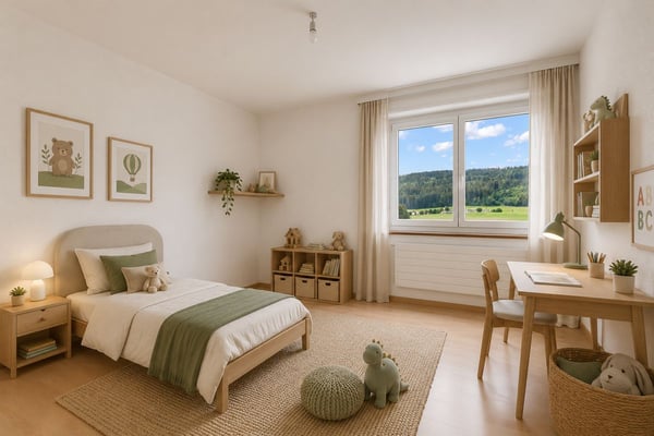 Appartement lumineux de 4.5 pièces au coeur de Tramelan, avec deux balcons et une vue dégagée 9