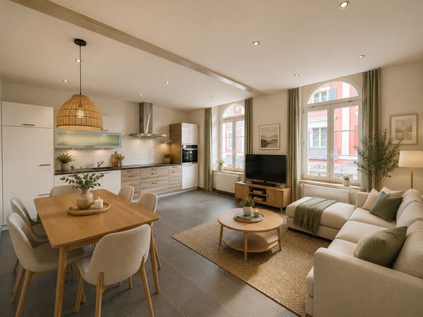 Appartement moderne de 2 pièces - centre du village 1