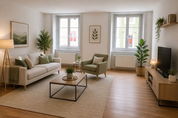 Appartement lumineux de 2 pièces au centre du village 3
