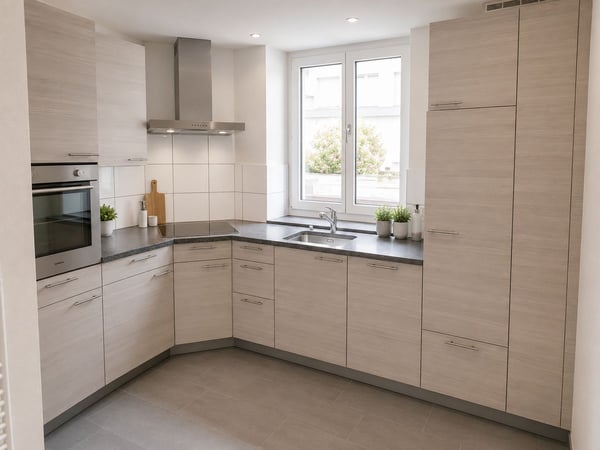 Appartement lumineux de 2 pièces au centre du village 2