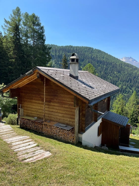 Alphütte / Chalet in idyllischer Berglandschaft  (2t Wohungs bewilligt) 6