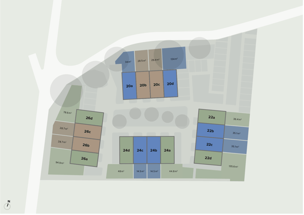 Haus 20a - Ihr Traumreihenhaus zwischen Stadt und Natur – Projekt «Nusshain» Kleinguschelmuth 7