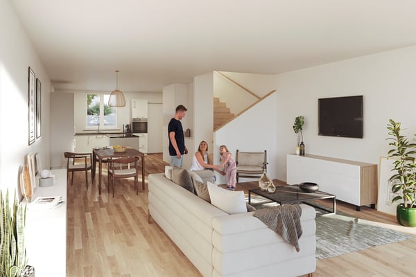 Haus 20a - Ihr Traumreihenhaus zwischen Stadt und Natur – Projekt «Nusshain» Kleinguschelmuth 3