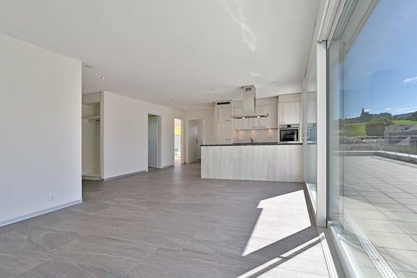 Moderne Attikawohnungen mit Panoramablick in Biglen 4