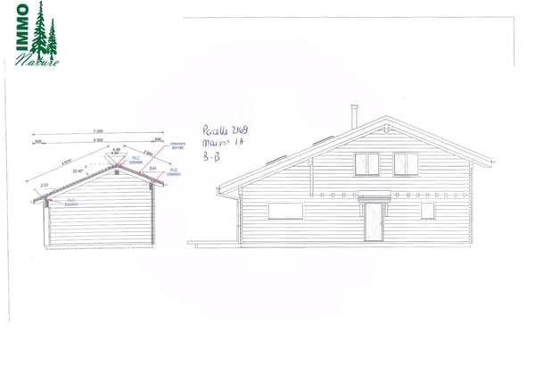 Dès 2021, à vendre six maisons/chalets au confort moderne, 3 modèles ou selon vos plans 7