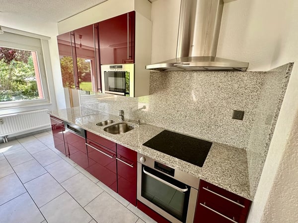 Prix baissé : appartement-terrasse avec cuisine ouverte sur le salon, quartier calme 12