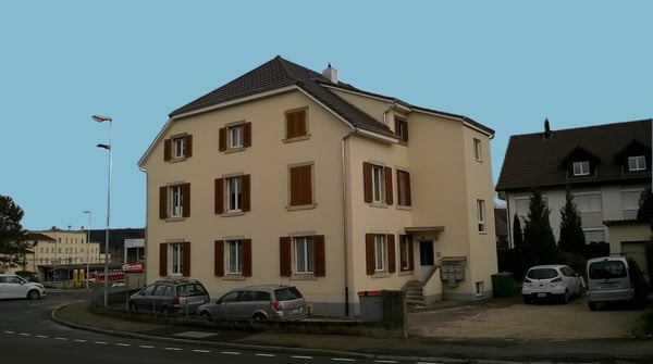 Appartement près de la gare, 2ème étage, côté jardin, libre de suite 2