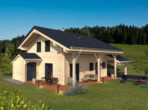 A vendre aux Savagnières, 6 maisons/chalets avec tout le confort moderne, construction dès 2025 1