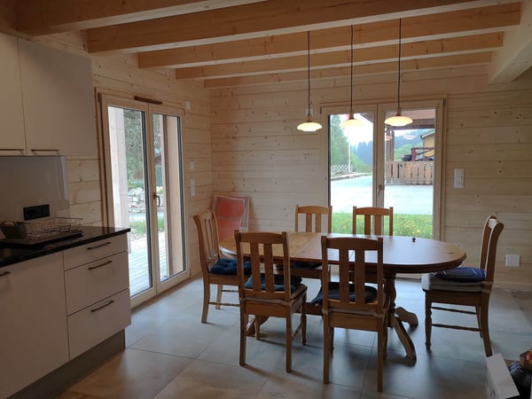 A vendre aux Savagnières, 6 maisons/chalets avec tout le confort moderne, construction dès 2025 12