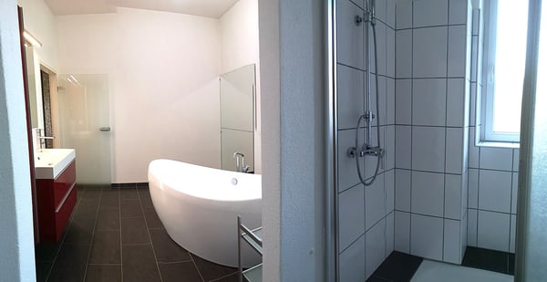 Magnifique maison individuelle ou plurifamiliale avec garage, places de parc, terrasses, jardin 26