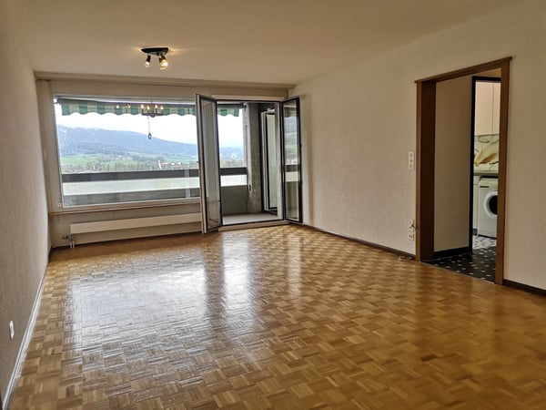 A vendre à Delémont : appartement 3.5 pièces, avec garage privé, vue sur la ville 13