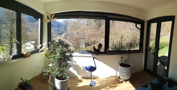 Baisse de prix : maison rénovée avec grand terrain, véranda, 2 terrasses, 2 garages 34