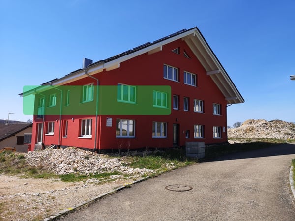 Appartement neuf au 1er étage avec terrasse couverte, avec vue. 2