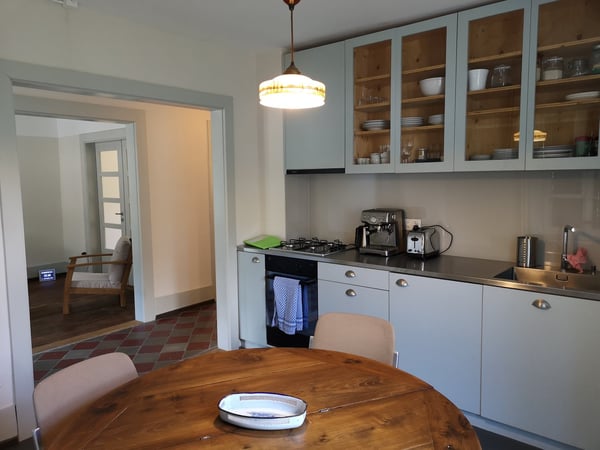 Maison multifonctionnelle avec 3 appartements, carnotzet et jardin 35