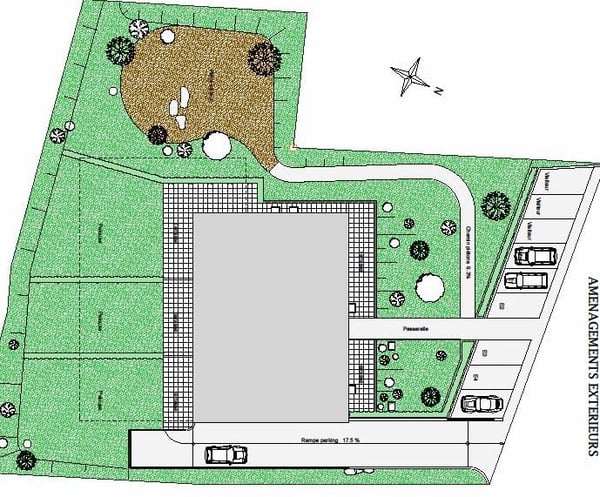 Appartement Rez pelouse dans un immeuble récent proche des comodités 9