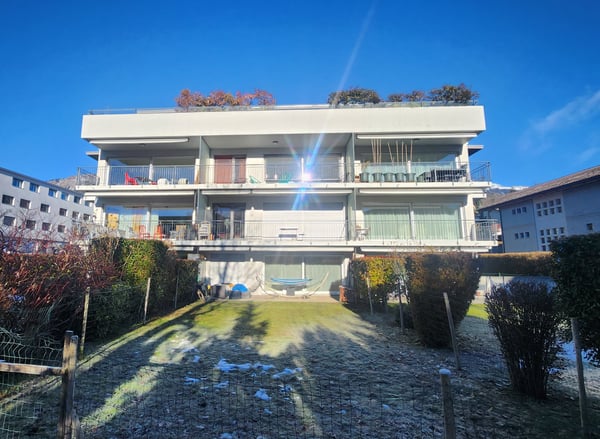 Appartement Rez pelouse dans un immeuble récent proche des comodités 1