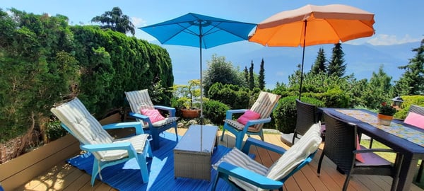 Valais central, magnifique chalet avec vue paradisiaque, situation de premier ordre, tranquillité 24