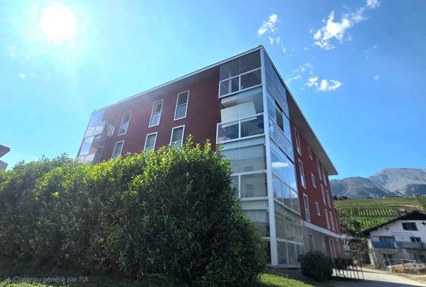 Spacieux appartement avec terrasse de 4.5 pièces à Grimisuat – Vue et calme assurés 3