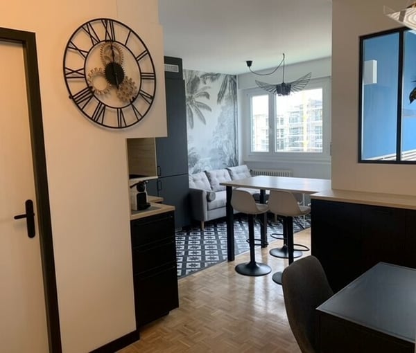 Appartement de 1 pièces meublé avec goût - Chambre séparée 1