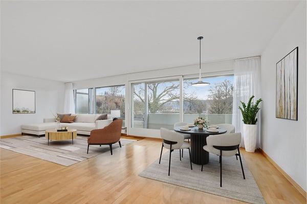 Stilvolle 4½-Zimmerwohnung mit beheiztem Bastelraum an beliebter Lage in Bolligen 1