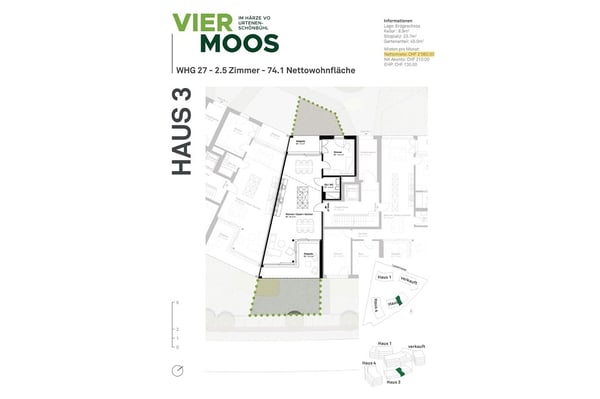 WHG 27 - Hochwertiges und zeitgemässes Wohnen an zentraler Lage in Urtenen-Schönbühl 13