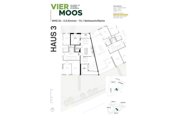 WHG 34 - Hochwertiges und zeitgemässes Wohnen an zentraler Lage in Urtenen-Schönbühl 13