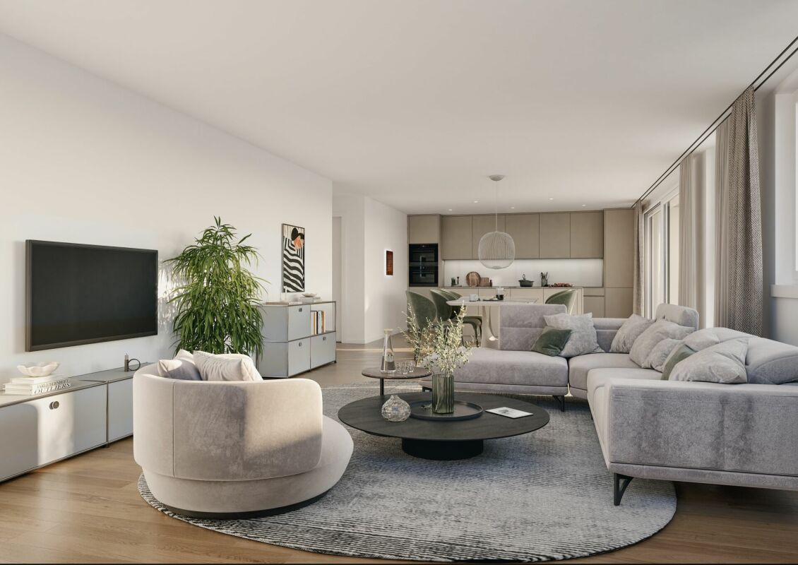 Gartenwohnung Neubauprojekt Brühlzelgli Ins