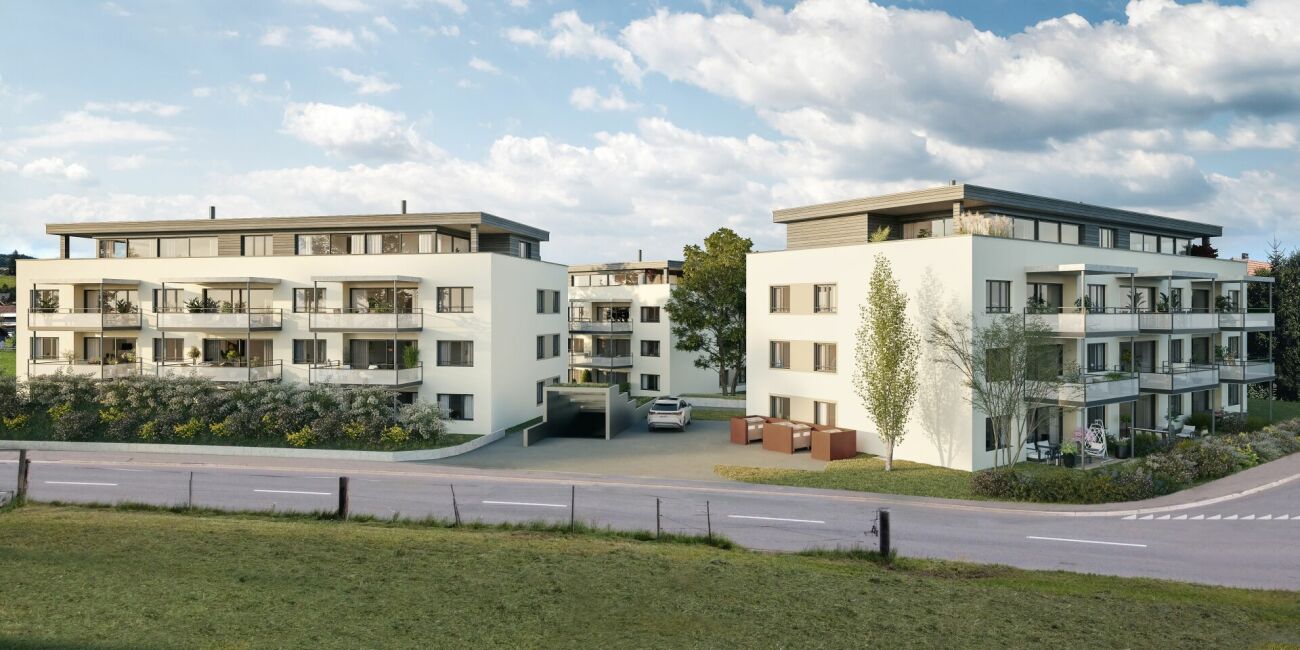 Attikawohnung Neubauprojekt Gurnigelstrasse Riggisberg