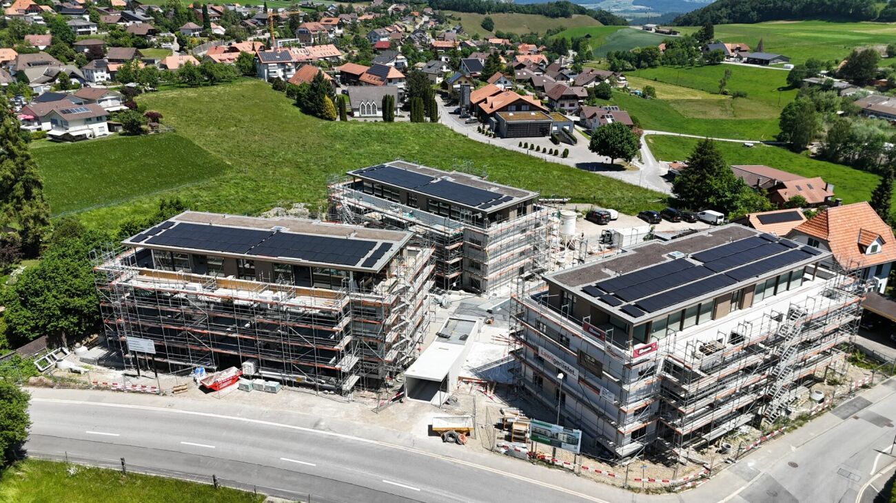Attikawohnung Neubauprojekt Gurnigelstrasse Riggisberg