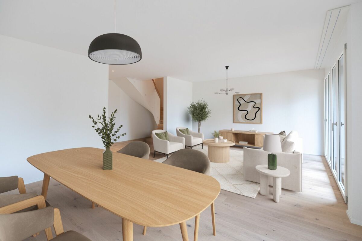 Neubau - exklusive 4.5-Zimmer-Maisonette mit 157 m² Wohnfläche in Zauggenried