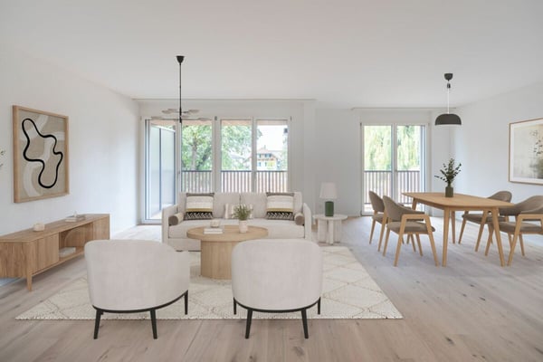 Neubau - exklusive 4.5-Zimmer-Maisonette mit 157 m² Wohnfläche in Zauggenried 8