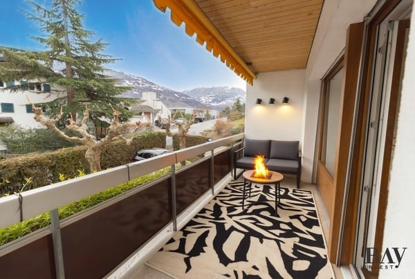 Rare, appartement de 1 1/2 totalement rénové dans le quartier de Gravelone 5