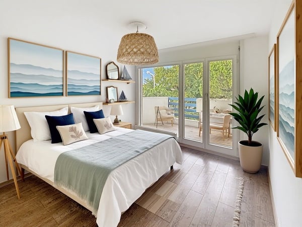 Magnifique appartement de 1.5 pièces avec cheminée à Clarens 2