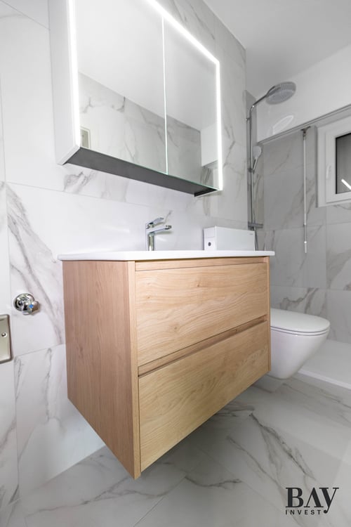 Rare, appartement de 1 1/2 totalement rénové dans le quartier de Gravelone 15