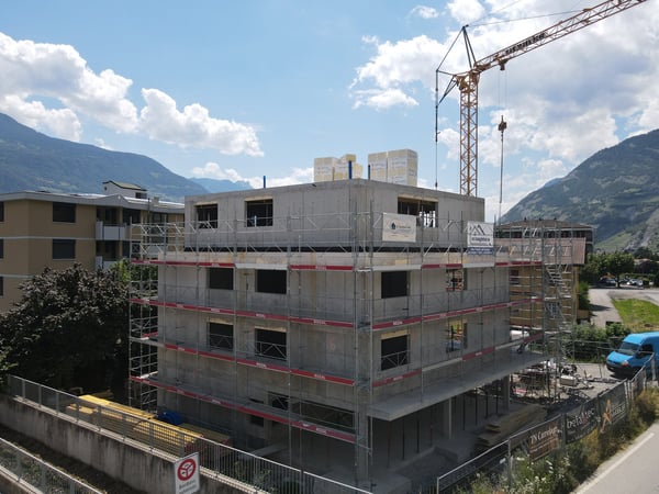 Attique dans immeuble de 5 appartements au coeur du village de Vétroz 22