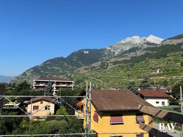 Attique dans immeuble de 5 appartements au coeur du village de Vétroz 19