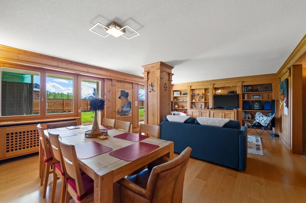 Très bel appartement de 3.5 pièces en rez avec terrasse et jardin 2