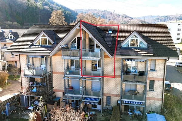 Charmante 2½-Zi.-Maisonettewohnung mit besonderem Flair im ruhigen Wohnquartier 2